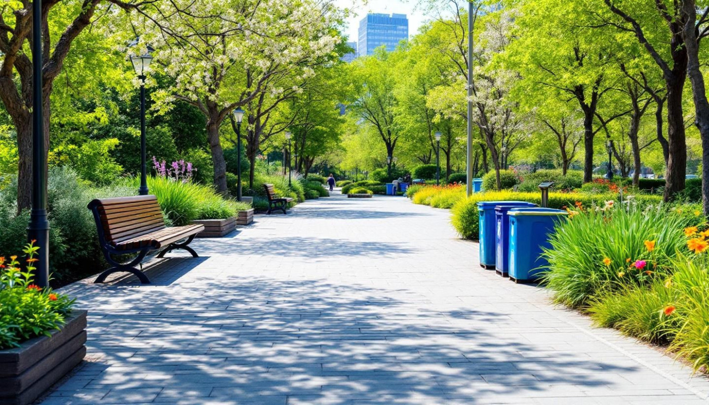 Comment la gestion responsable des déchets renforce-t-elle l'écosystème urbain ?